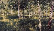 Isaac Ilich Levitan Birch Grove (nn02) oil